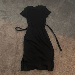 Short Sleeved Long Tee Dress
